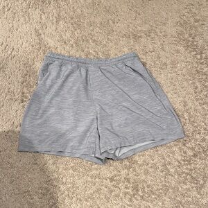 Lululemon Athletica Light Gray Athletic Shorts